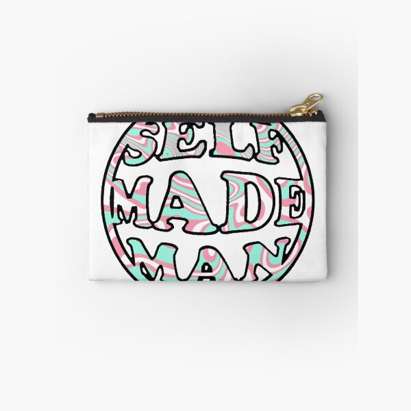Item preview, self made man (flag letters and bold borders) designed and sold by Alphameter.