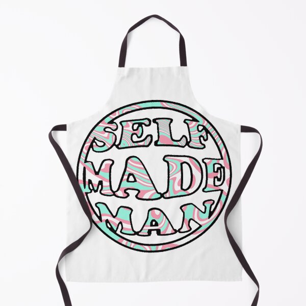 Item preview, self made man (flag letters and bold borders) designed and sold by Alphameter.