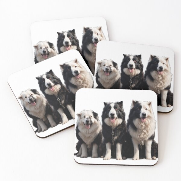 Item preview, 3 black sheepdogs  designed and sold by Steph's World.