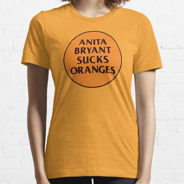 Retro 1977 LGBT+ Protest Slogan: Anita Sucks Essential T-Shirt