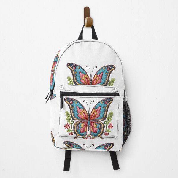 Item preview,  Hand-Embroidered Butterfly: Art in Threads - Unique Designs with Golden Shine designed and sold by branaghbel.