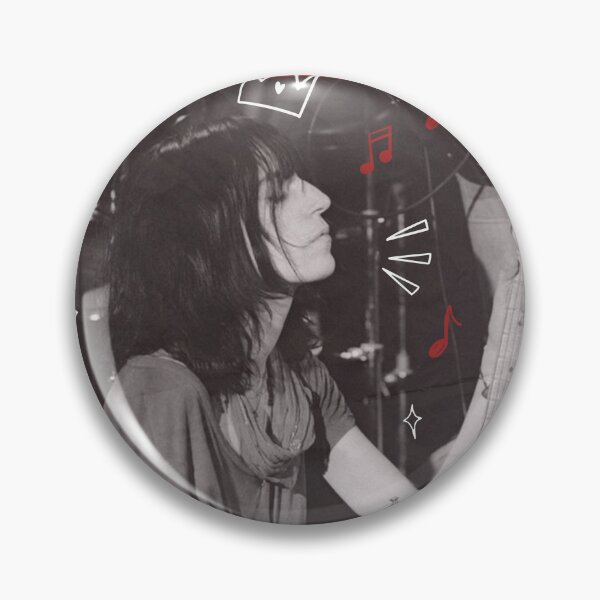 Item preview, Patti Smith scrapbook style picture designed and sold by BookLoversClubX.
