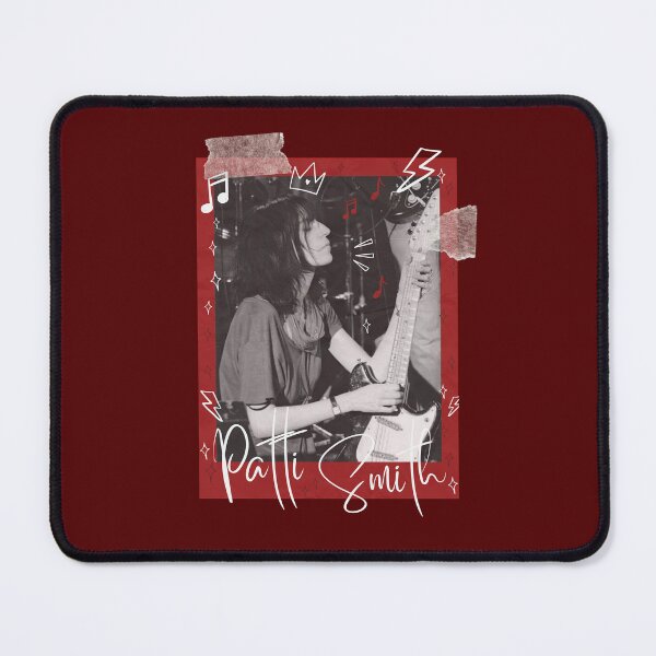 Item preview, Patti Smith scrapbook style picture designed and sold by BookLoversClubX.
