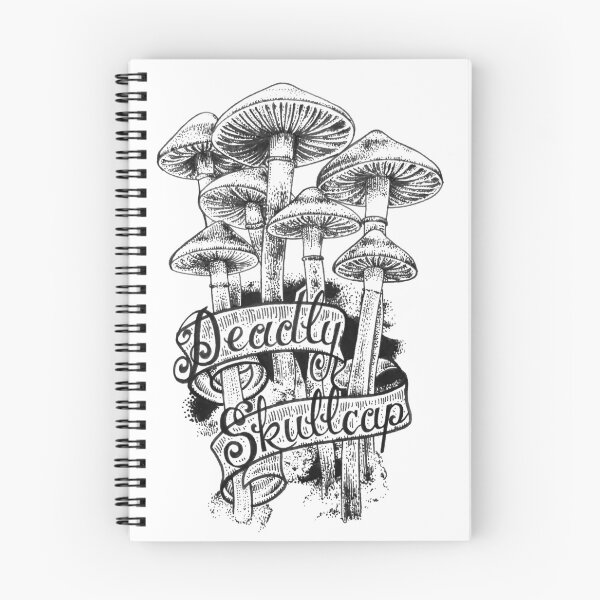 Item preview, Deadly Scullcap Mushroom (Galerina marginata) designed and sold by UnderfootStudio.
