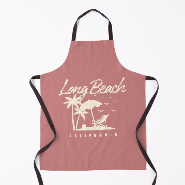 Item preview, Women's Long Beach California Summer Travel Tourist Beach Vacation Vibes Palm Tree Tshirt Sticker designed and sold by emfembot.
