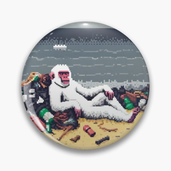 Item preview, Dirty White Ape Beach Trash designed and sold by DirtyWhiteApe.