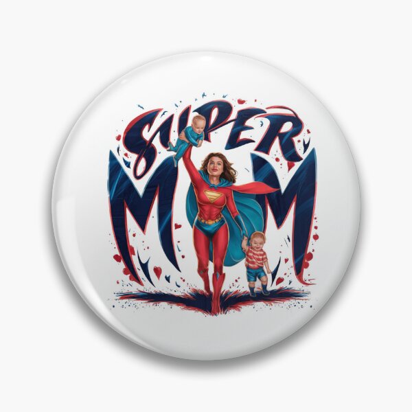 Item preview, Super Mom designed and sold by deluxedigital1.
