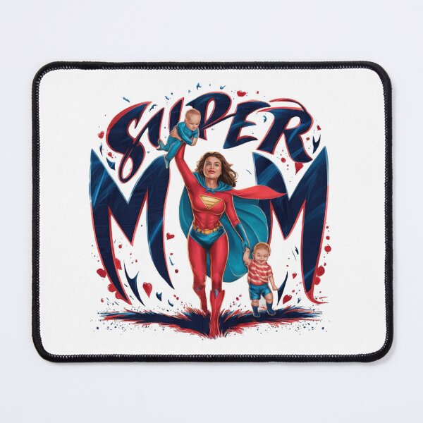 Item preview, Super Mom designed and sold by deluxedigital1.