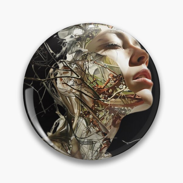 Item preview, Women's Portrait  Abstract  Art designed and sold by Obsidian Ink by Wilshire.