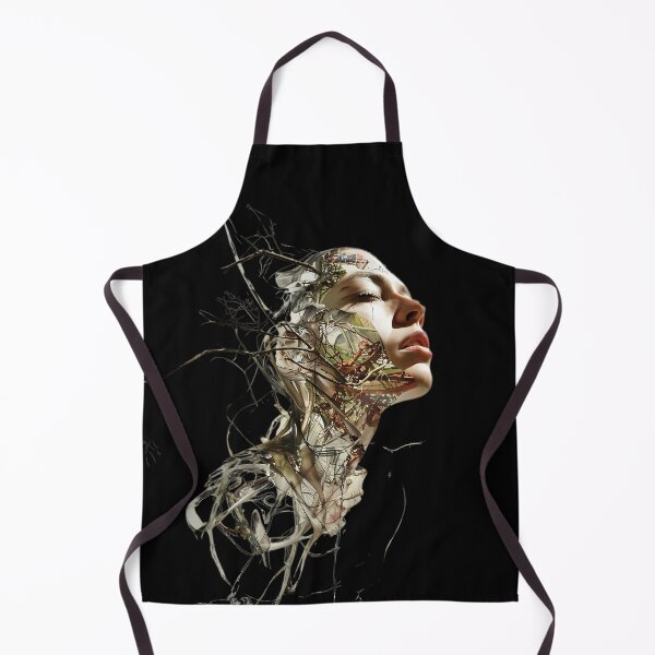 Item preview, Women's Portrait Abstract Art designed and sold by Obsidian Ink by Wilshire.