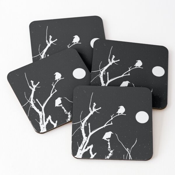 Item preview, Two birds designed and sold by TheInkyCrow.
