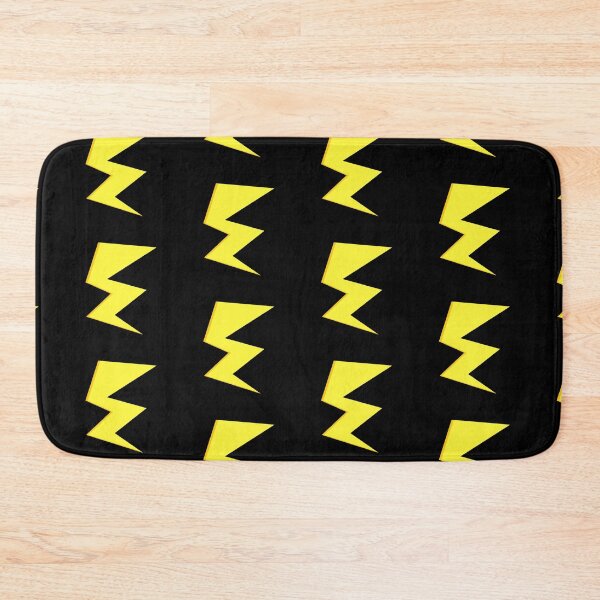 Item preview, Lightening Bolt on Black designed and sold by Whoopsidoodle.
