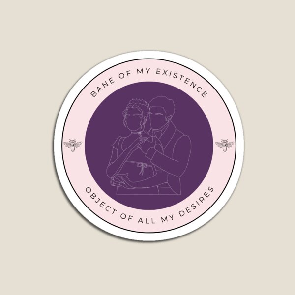 Aperçu de l'œuvre Bridgerton Kate et Anthony Sticker créée et vendue par danielleacev.