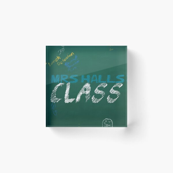 Item preview, Mrs halls class chalk bored designed and sold by Artisticanomaly.