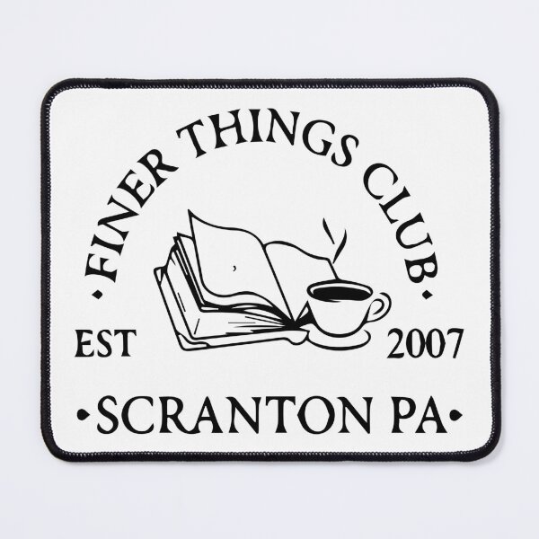 Item preview, "Finer Things Club" - Eyesasdaggers | Elegant Book Club Inspired Design designed and sold by eyesasdaggers.