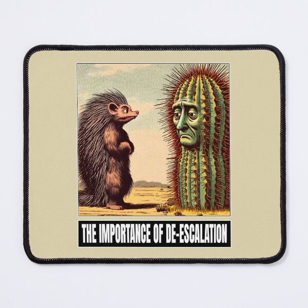Item preview, The Importance of De-Escalation designed and sold by DigiTiki.