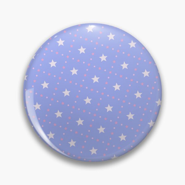 Item preview, Pink & White Stars Sequenced Blue Grid Colorful Pattern  designed and sold by Alchemy-A-La-G.