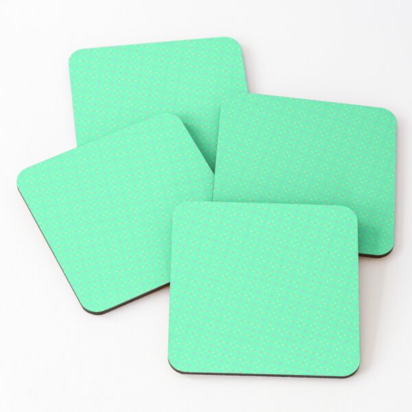 Item preview, Varying Multicolor Stars Sequenced Green Grid Parallel Pattern  designed and sold by Alchemy-A-La-G.