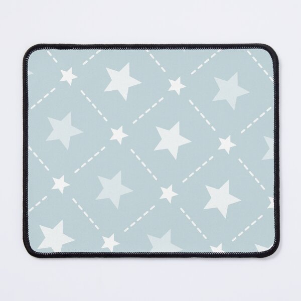 Item preview, Various White Stars On Light Backdrop Grid Pattern designed and sold by Alchemy-A-La-G.