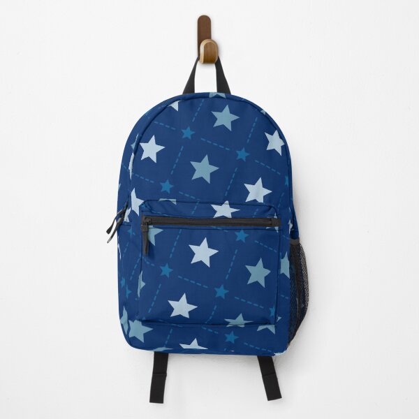 Item preview, Blue Various Stars On Navy Backdrop Grid Pattern designed and sold by Alchemy-A-La-G.