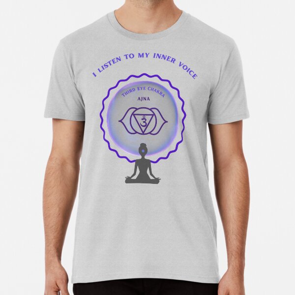 Item preview, Third Eye Chakra, Mantra. I Listen To My Inner Voice, Affirmation.  designed and sold by Anahata Realm.