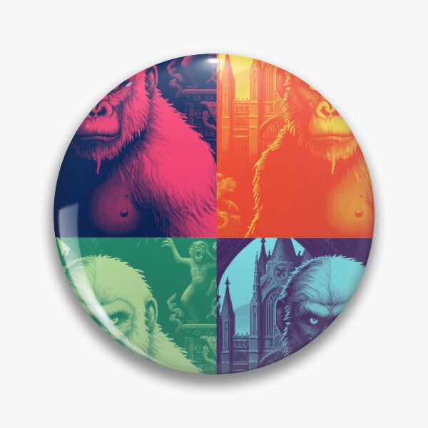 Artikelvorschau, Gothic Ape in allen Farben Duotone entworfen und verkauft von DirtyWhiteApe.