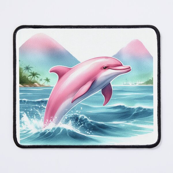 Item preview, "Pink River Dolphin: Amazon's Enchanted Guardian" designed and sold by gabertoni.