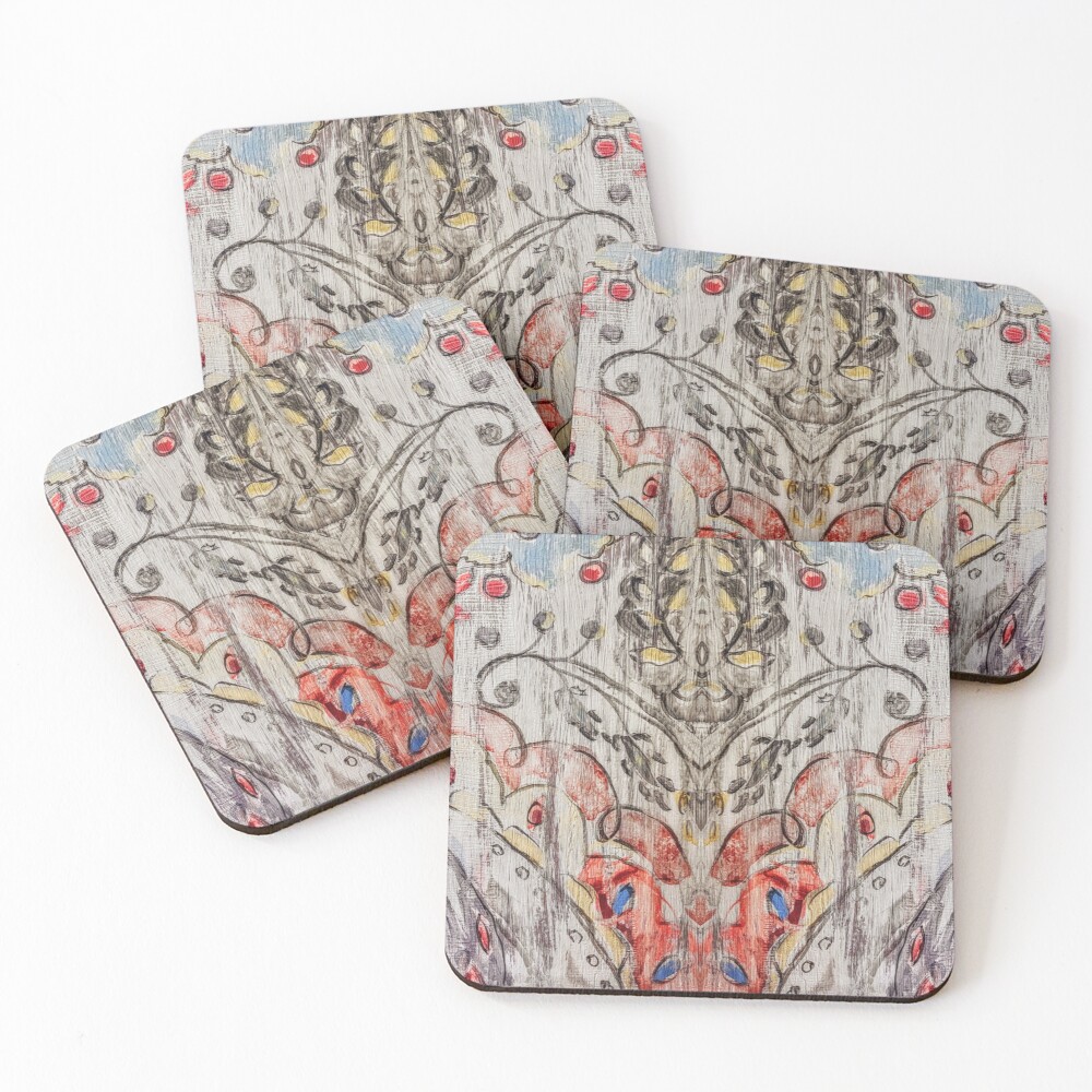 Item preview, Coasters (Set of 4) designed and sold by robinreva.