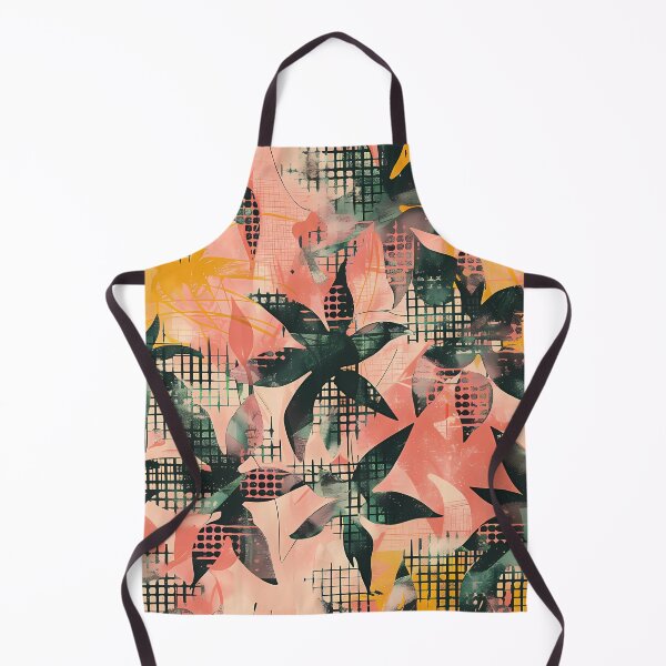 Item preview, "Tropical Acid Washed Houndstooth Digital" designed and sold by Art-Vortex-fr.
