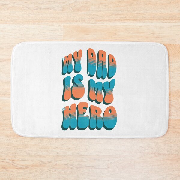 Item preview, My dad is my hero designed and sold by BritishDelights.