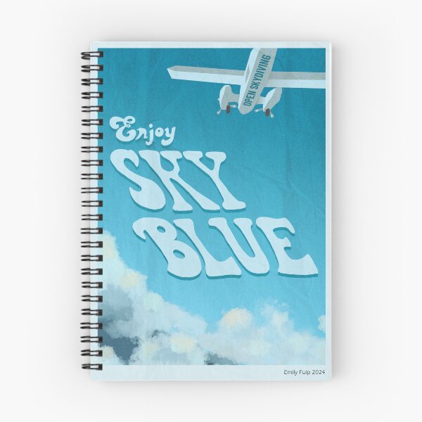 Item preview, Enjoy Sky Blue TMA designed and sold by echoart5.