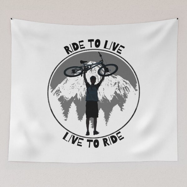 Item preview, Ride To Live, Live To Ride designed and sold by TemboDreams.