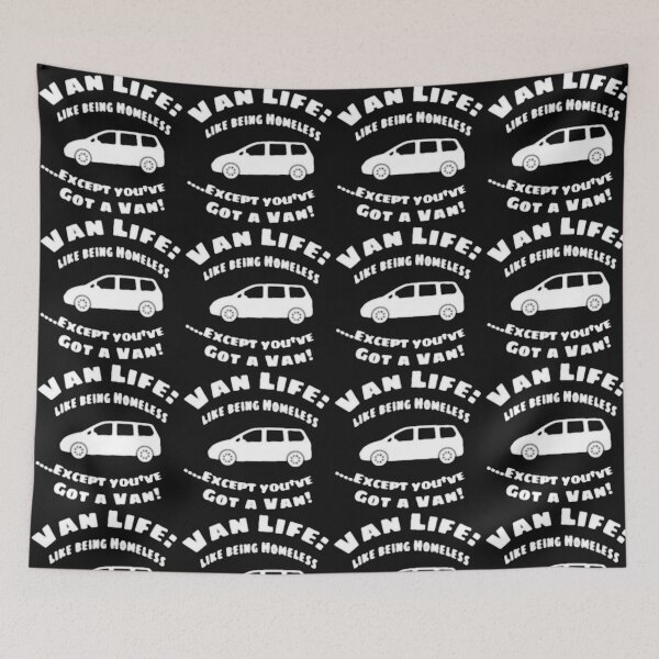 Item preview, Vanlife : Like Being Homeless .... Except You've Got A Van! designed and sold by patrickcallan.