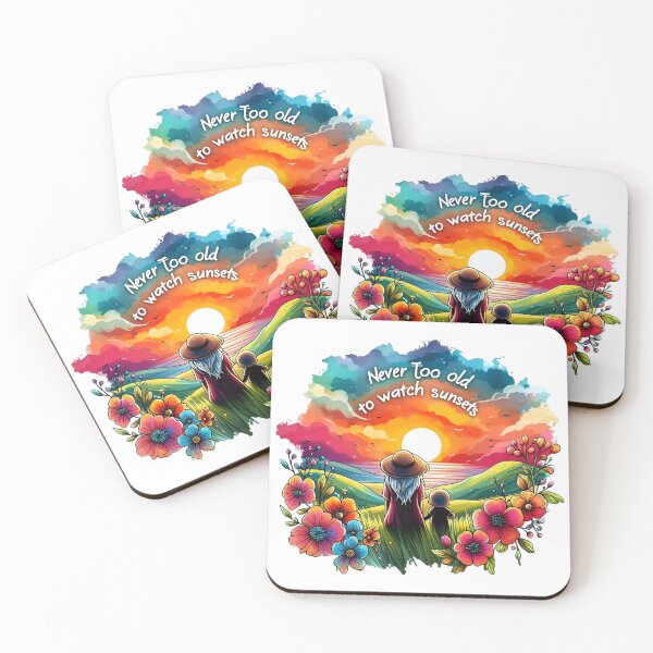 Item preview, Never Too Old To Watch Sunsets Together designed and sold by SportsT-Shirts.