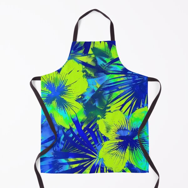 Item preview, “Honolulu Blue and Neon Green Acid Weather” designed and sold by Art-Vortex-fr.