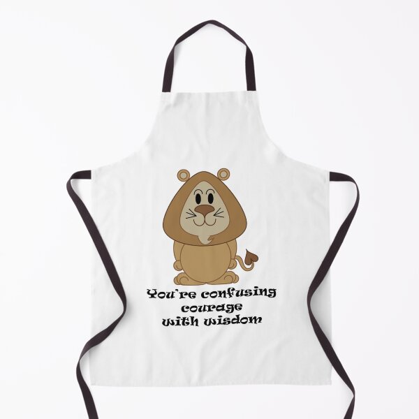 Item preview, Cowardly Lion - You're confusing courage with wisdom designed and sold by Clockwork-Owl.