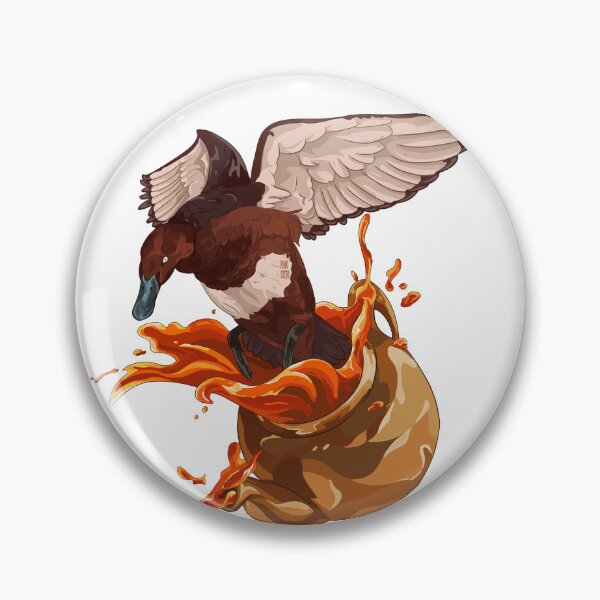 Item preview, Duck's Cafe: Ferruginous duck designed and sold by PinkOtter.