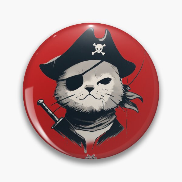 Item preview, Pirate Cat designed and sold by Superponey.