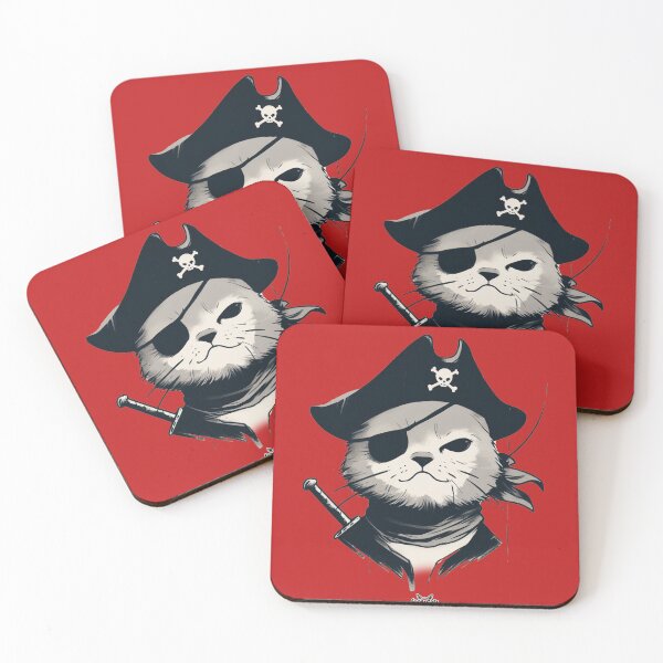 Item preview, Pirate Cat designed and sold by Superponey.
