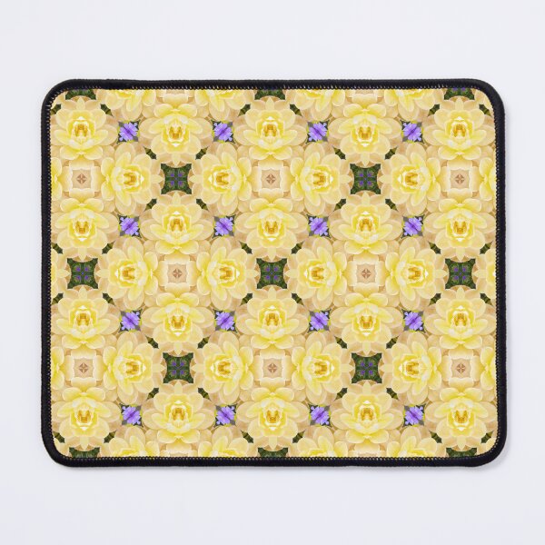 Item preview, Tiled Flower Kaleidoscope Pattern designed and sold by BreezyBalloon.