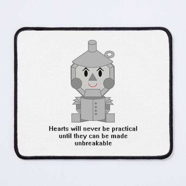 Item preview, Tin Man - Hearts will never be practical until they can be made unbreakable designed and sold by Clockwork-Owl.