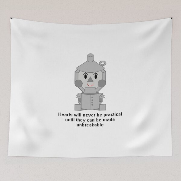 Item preview, Tin Man - Hearts will never be practical until they can be made unbreakable designed and sold by Clockwork-Owl.