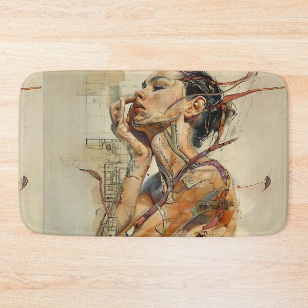 Item preview, Women's Portrait  Abstract  Art designed and sold by Obsidian Ink by Wilshire.