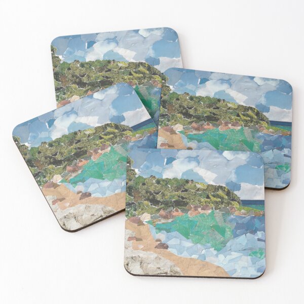 Item preview, Landscape paintings Sea Inspired Art: Embrace the waves of change, for they lead us to new horizons. designed and sold by Artsymirveras.