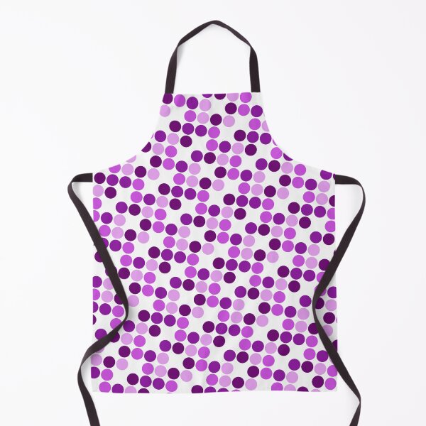Item preview, Girly Plum Dots Repeating Seamless Circle Pattern Design designed and sold by Alchemy-A-La-G.