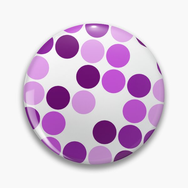 Item preview, Girly Plum Dots Repeating Seamless Circle Pattern Design designed and sold by Alchemy-A-La-G.