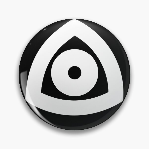 Item preview, Satori Symbol Pin designed and sold by silenceclub.