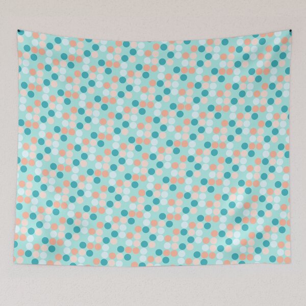 Item preview, Mellow Pastel Dots Repeating Seamless Circle Pattern Design designed and sold by Alchemy-A-La-G.