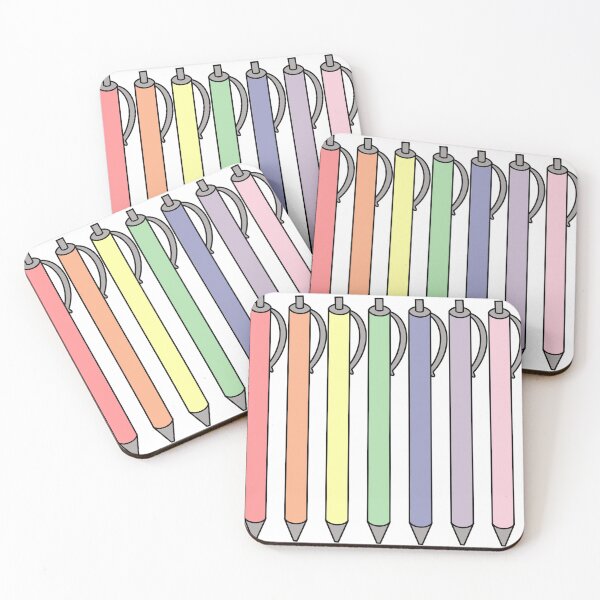 Item preview, Pastel Rainbow Click Pen designed and sold by Whylimecreates.