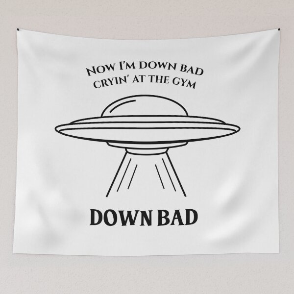 Item preview, down bad- the tortured poets department "crying at the gym" designed and sold by hatgan.